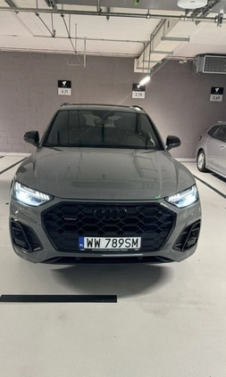 Audi Q5 cena 193000 przebieg: 77000, rok produkcji 2021 z Warszawa małe 191